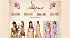 Desktop Screenshot of milanosims2.com